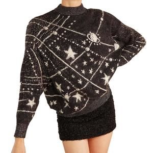 SAINT LAURENT Constellation Oversize Mohair Jumper